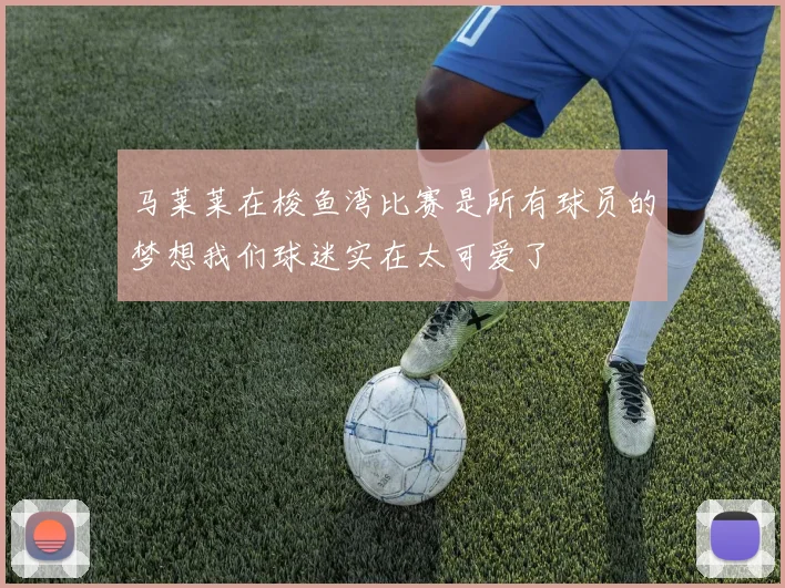马莱莱在梭鱼湾比赛是所有球员的梦想我们球迷实在太可爱了